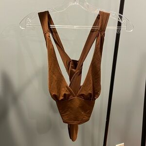 urban outfitters criss cross back tank top